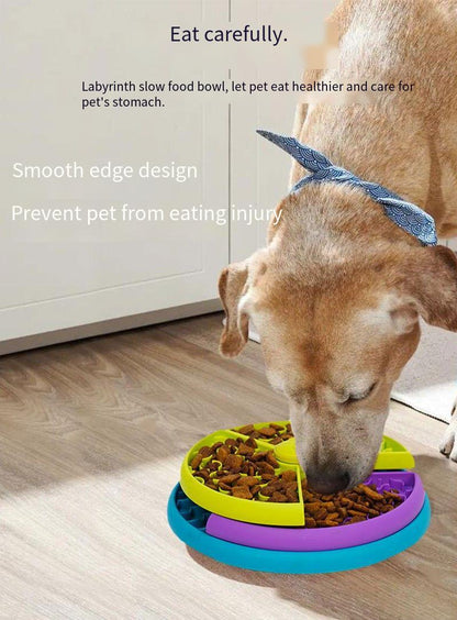 Anti-Schrok Voerbak - Puzzle Feeder voor Honden & Katten